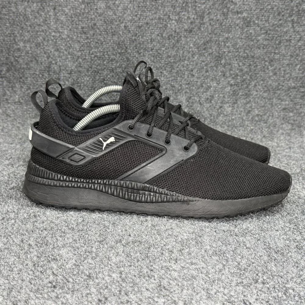 Puma Pacer Next Excel Running Shoes Men's Size‎ 10.5 Black Athletic Run Training